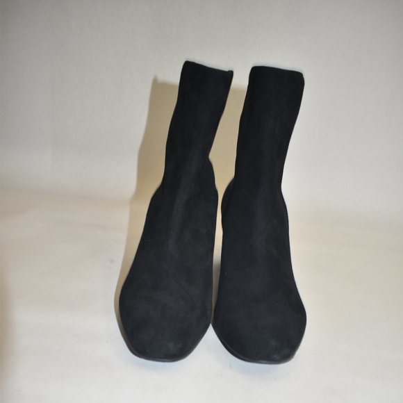 STUART WEITZMAN Marysol Suede and Neoprene Ankle Boots Size 8.5 - Picture 8 of 10